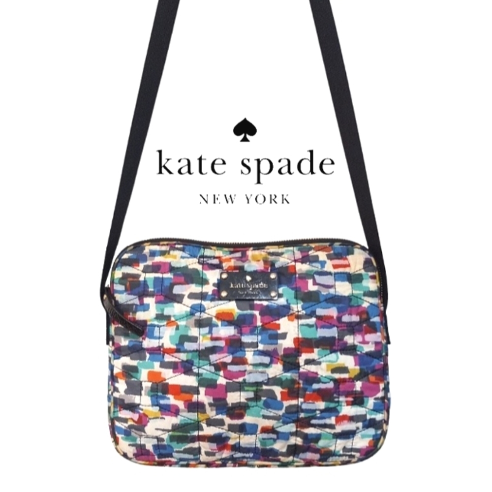 Kate Spade Colorful Abstract Crossbody Bag